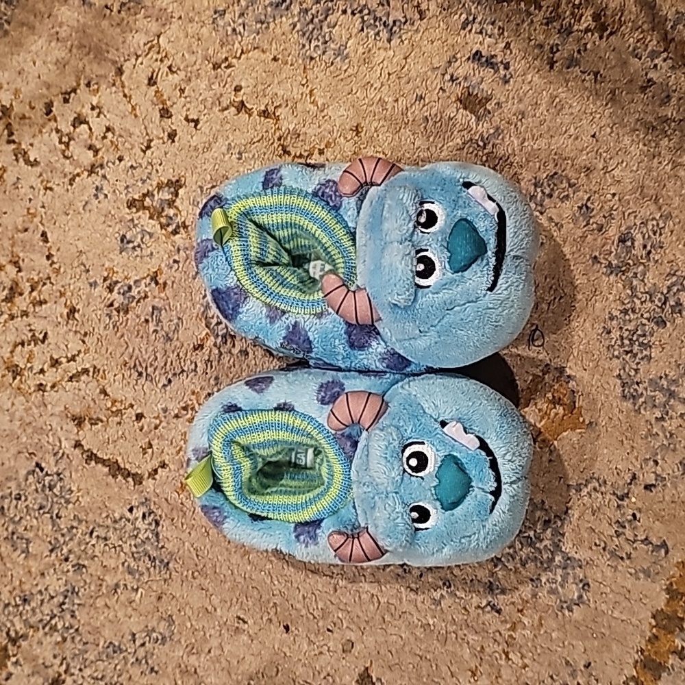 Disney Pixar James Sullivan Kid's Plush Slipper